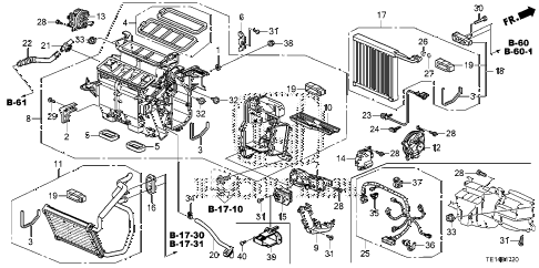 2012 accord LX-S 2 DOOR 5MT HEATER UNIT diagram 2012 accord LX-S 2 DOOR 5MT HEATER UNIT diagram