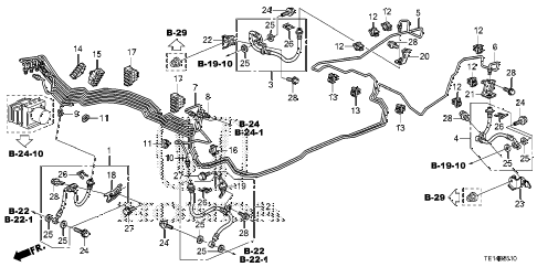 2012 accord LX-S 2 DOOR 5MT BRAKE LINES diagram 2012 accord LX-S 2 DOOR 5MT BRAKE LINES diagram