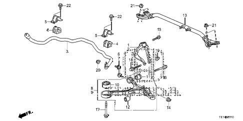 2012 accord LX-S 2 DOOR 5MT FRONT LOWER ARM diagram 2012 accord LX-S 2 DOOR 5MT FRONT LOWER ARM diagram