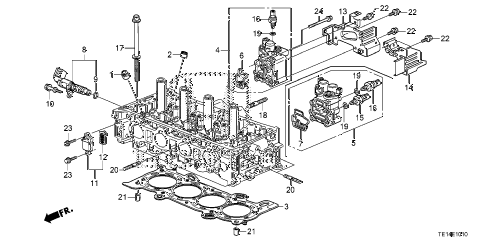 2012 accord LX-S 2 DOOR 5MT SPOOL VALVE (L4) diagram 2012 accord LX-S 2 DOOR 5MT SPOOL VALVE (L4) diagram