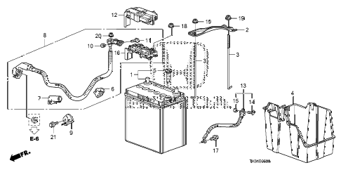 2012 fit SPORT(SUZUKA PLANT) 5 DOOR 5MT BATTERY diagram 2012 fit SPORT(SUZUKA PLANT) 5 DOOR 5MT BATTERY diagram