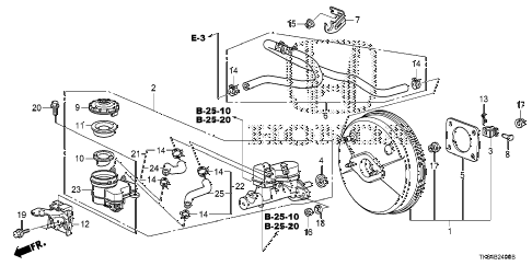 2011 fit SPORT(SUZUKA PLANT) 5 DOOR 5MT BRAKE MASTER CYLINDER - MASTER POWER diagram 2011 fit SPORT(SUZUKA PLANT) 5 DOOR 5MT BRAKE MASTER CYLINDER - MASTER POWER diagram