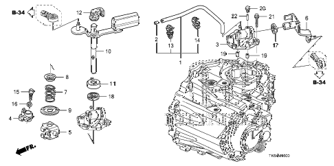 2010 fit SPORTN(SUZUKA PLANT) 5 DOOR 5MT MT SHIFT LEVER - SHIFT ARM diagram 2010 fit SPORTN(SUZUKA PLANT) 5 DOOR 5MT MT SHIFT LEVER - SHIFT ARM diagram