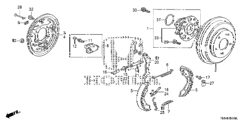 2012 civic DX 2 DOOR 5MT REAR BRAKE (DRUM) diagram 2012 civic DX 2 DOOR 5MT REAR BRAKE (DRUM) diagram