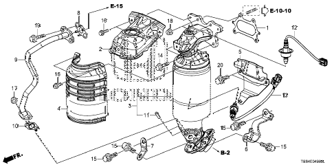 2012 civic DX 2 DOOR 5MT CONVERTER (1.8L) diagram 2012 civic DX 2 DOOR 5MT CONVERTER (1.8L) diagram