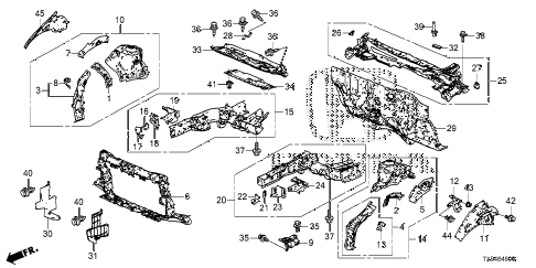 2013 fit STD 5 DOOR 1AT FRONT BULKHEAD - DASHBOARD diagram 2013 fit STD 5 DOOR 1AT FRONT BULKHEAD - DASHBOARD diagram