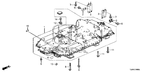 2014 fit STD 5 DOOR 1AT BATTERY PACK diagram 2014 fit STD 5 DOOR 1AT BATTERY PACK diagram
