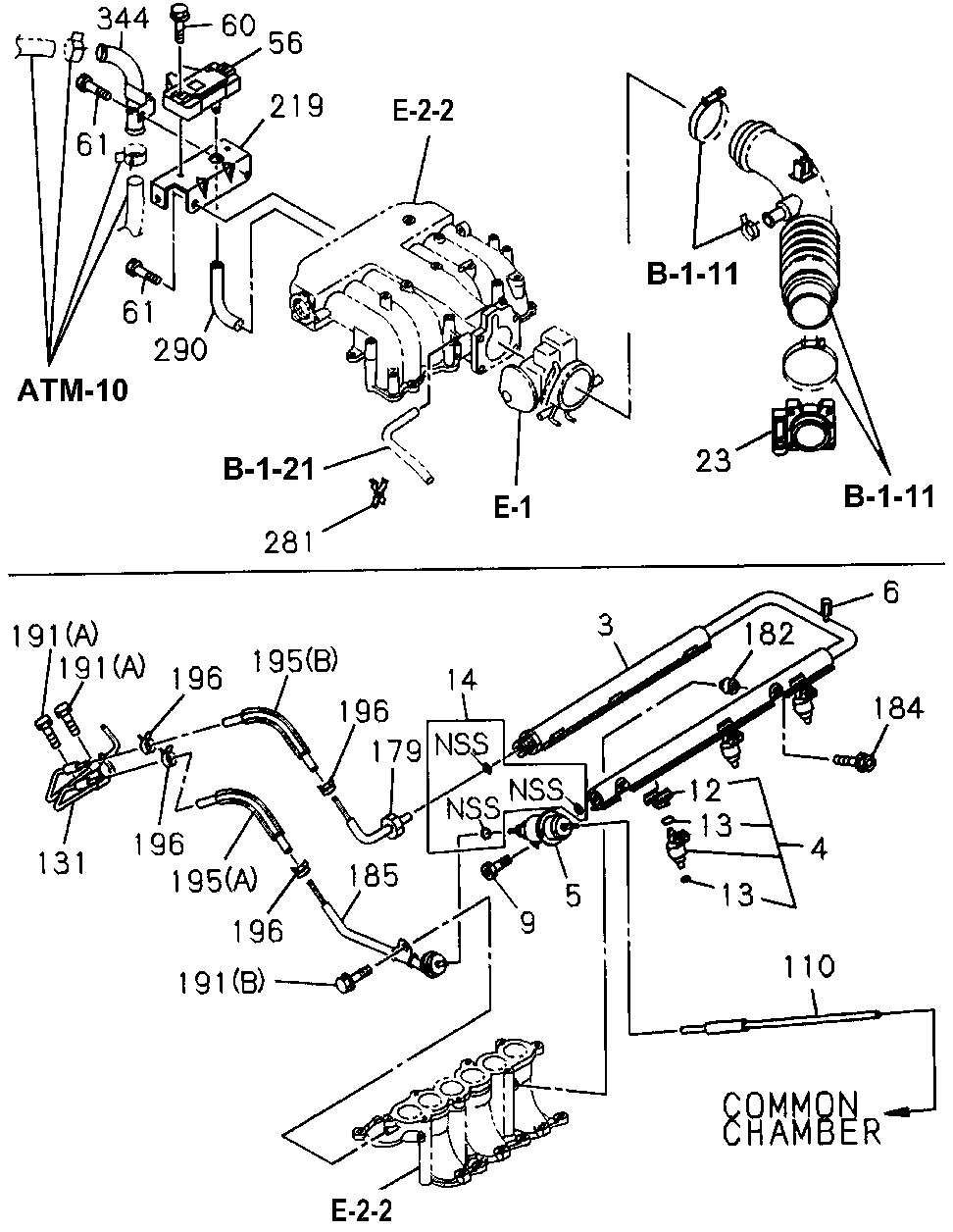 Honda passport fuel injector diagram #3