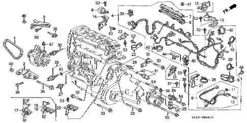 Acura Integra Gsr Engine Diagram - Integra Engine Diagram  Home Wiring Diagrams - Acura Integra Gsr Engine Diagram