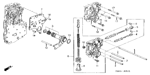 2002 CL SPORTNAVIGATION 2 DOOR 5AT REGULATOR diagram 2002 CL SPORTNAVIGATION 2 DOOR 5AT REGULATOR diagram