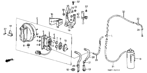 1990 LEGEND LMOQUETTE 2 DOOR 5MT AUTO CRUISE diagram