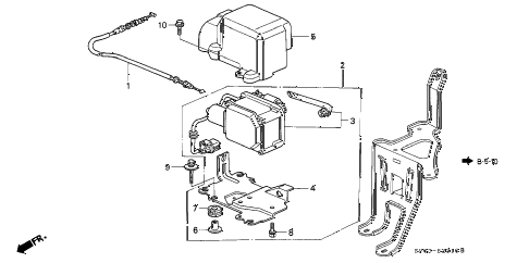 1994 LEGEND GS 4 DOOR 6MT AUTO CRUISE diagram