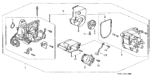 1997 INTEGRA GSLEATHER 4 DOOR 4AT DISTRIBUTOR (TEC) diagram 1997 INTEGRA GSLEATHER 4 DOOR 4AT DISTRIBUTOR (TEC) diagram