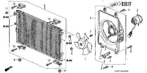 2004 RLNAVIGATION 4 DOOR 4AT A/C AIR CONDITIONER (CONDENSER) diagram 2004 RLNAVIGATION 4 DOOR 4AT A/C AIR CONDITIONER (CONDENSER) diagram