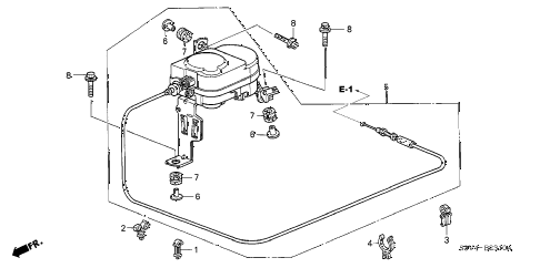2001 MDX STDNAVI 5 DOOR 5AT AUTO CRUISE diagram