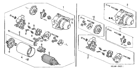 2007 TSXNAVIGATION 4 DOOR 6MT STARTER MOTOR (MITSUBA) (2) diagram 2007 TSXNAVIGATION 4 DOOR 6MT STARTER MOTOR (MITSUBA) (2) diagram