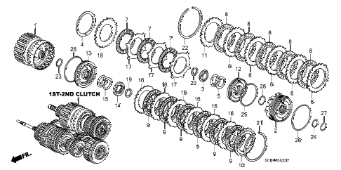 2004 TL BASENAVIGATION 4 DOOR 5AT AT CLUTCH (1ST-2ND) (- 2004 TL BASENAVIGATION 4 DOOR 5AT AT CLUTCH (1ST-2ND) (-