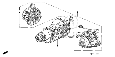 2006 RLTECH 4 DOOR 5AT REAR DIFFERENTIAL (SERVICE) diagram