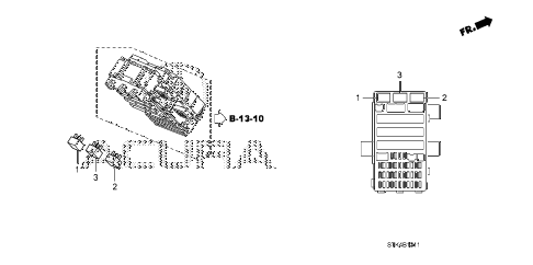 2009 RDX 5 DOOR 5AT CONTROL UNIT (CABIN) (2) diagram 2009 RDX 5 DOOR 5AT CONTROL UNIT (CABIN) (2) diagram