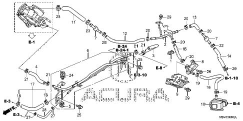 2008 RDX TECH 5 DOOR 5AT INSTALL PIPE - TUBING diagram 2008 RDX TECH 5 DOOR 5AT INSTALL PIPE - TUBING diagram