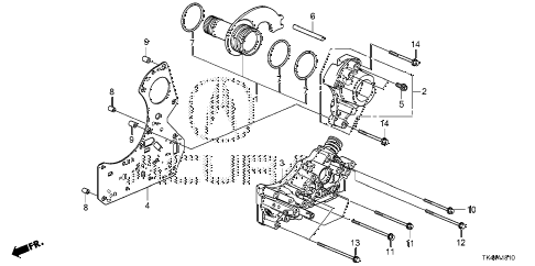 2012 TL TECH 4 DOOR 6AT AT REGULATOR BODY (6AT) diagram 2012 TL TECH 4 DOOR 6AT AT REGULATOR BODY (6AT) diagram