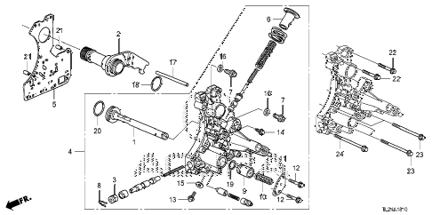 2011 TSX TECHV6 4 DOOR 5AT AT REGULATOR BODY (V6) diagram 2011 TSX TECHV6 4 DOOR 5AT AT REGULATOR BODY (V6) diagram