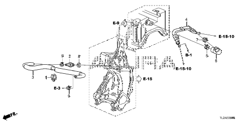 2014 TSX TECH 4 DOOR 5AT BREATHER TUBE (L4) diagram
