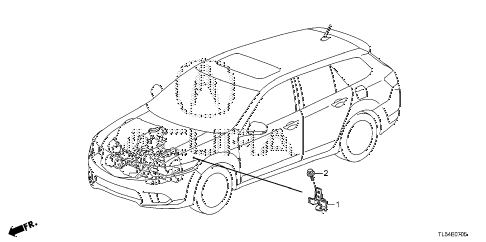 2014 TSX 5 DOOR 5AT ENGINE WIRE HARNESS STAY diagram 2014 TSX 5 DOOR 5AT ENGINE WIRE HARNESS STAY diagram