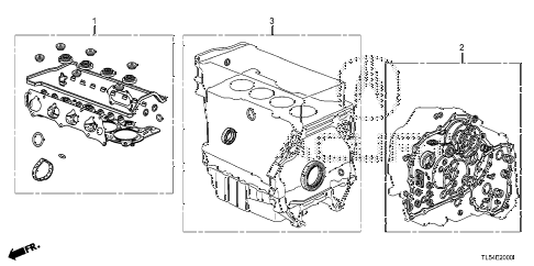 2014 TSX 5 DOOR 5AT GASKET KIT diagram 2014 TSX 5 DOOR 5AT GASKET KIT diagram