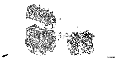 Acura online store : 2011 tsx engine assy. - transmission assy. parts