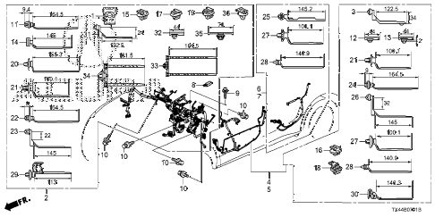 2016 RDX TECHAWD 5 DOOR 6AT WIRE HARNESS (2) diagram 2016 RDX TECHAWD 5 DOOR 6AT WIRE HARNESS (2) diagram