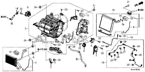 2016 RDX TECHAWD 5 DOOR 6AT HEATER UNIT diagram 2016 RDX TECHAWD 5 DOOR 6AT HEATER UNIT diagram