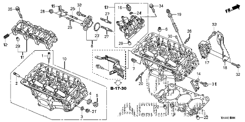 2015 RDX BASE2WD 5 DOOR 6AT REAR CYLINDER HEAD (1) diagram 2015 RDX BASE2WD 5 DOOR 6AT REAR CYLINDER HEAD (1) diagram