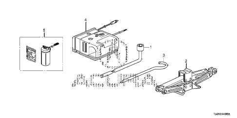 2015 ILX TECH 4 DOOR 5AT TOOLS - JACK diagram 2015 ILX TECH 4 DOOR 5AT TOOLS - JACK diagram