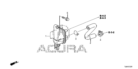 2016 ILX TECHPLUS A-SPEC 4 DOOR DCT PURGE CONTROL SOLENOID VALVE (2.4L) (2) diagram 2016 ILX TECHPLUS A-SPEC 4 DOOR DCT PURGE CONTROL SOLENOID VALVE (2.4L) (2) diagram