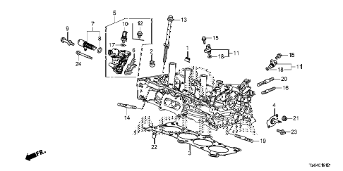 2016 ILX TECHPLUS A-SPEC 4 DOOR DCT SPOOL VALVE (2.4L) (2) diagram 2016 ILX TECHPLUS A-SPEC 4 DOOR DCT SPOOL VALVE (2.4L) (2) diagram