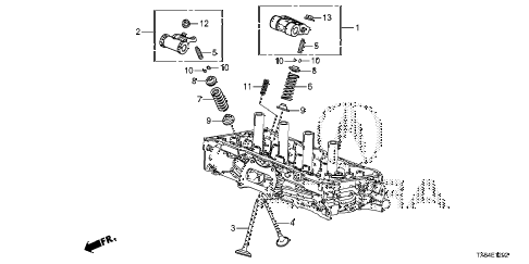 2016 ILX TECHPLUS A-SPEC 4 DOOR DCT VALVE - ROCKER ARM (2.4L) (2) diagram 2016 ILX TECHPLUS A-SPEC 4 DOOR DCT VALVE - ROCKER ARM (2.4L) (2) diagram