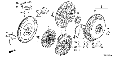 2016 ILX BASE 4 DOOR DCT CLUTCH - TORQUE CONVERTER diagram 2016 ILX BASE 4 DOOR DCT CLUTCH - TORQUE CONVERTER diagram
