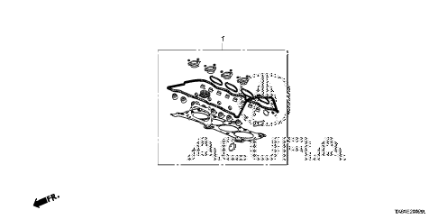 2016 ILX BASE 4 DOOR DCT GASKET KIT (2.4L) (2) diagram 2016 ILX BASE 4 DOOR DCT GASKET KIT (2.4L) (2) diagram