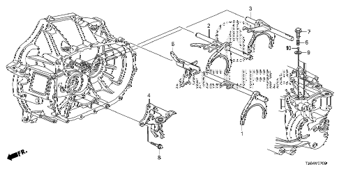 2013 ILX 24PREM2.4 4 DOOR 6MT MT SHIFT FORK - SHIFT HOLDER diagram 2013 ILX 24PREM2.4 4 DOOR 6MT MT SHIFT FORK - SHIFT HOLDER diagram