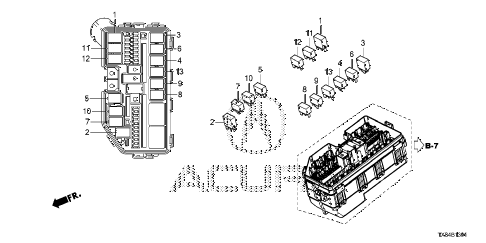 2014 ILX BASE 4 DOOR CVT CONTROL UNIT (ENGINE ROOM) (2) diagram 2014 ILX BASE 4 DOOR CVT CONTROL UNIT (ENGINE ROOM) (2) diagram