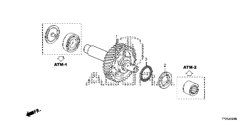 2014 RLX TECHAUDIO 4 DOOR 6AT AT IDLE SHAFT (6AT) diagram 2014 RLX TECHAUDIO 4 DOOR 6AT AT IDLE SHAFT (6AT) diagram