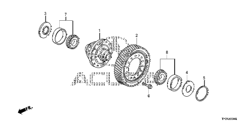 2014 RLX TECHAUDIO 4 DOOR 6AT AT DIFFERENTIAL (6AT) diagram 2014 RLX TECHAUDIO 4 DOOR 6AT AT DIFFERENTIAL (6AT) diagram