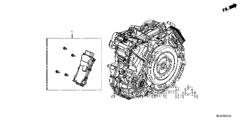 2018 TLX BASE 4 DOOR 9AT AT CONTROL UNIT (TRANSMISSION) diagram 2018 TLX BASE 4 DOOR 9AT AT CONTROL UNIT (TRANSMISSION) diagram