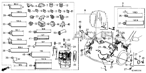 2015 TLX TECH2.4 4 DOOR DCT WIRE HARNESS (1) diagram 2015 TLX TECH2.4 4 DOOR DCT WIRE HARNESS (1) diagram