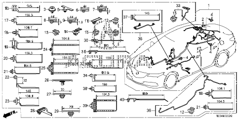 2015 TLX TECH2.4 4 DOOR DCT WIRE HARNESS (3) diagram 2015 TLX TECH2.4 4 DOOR DCT WIRE HARNESS (3) diagram