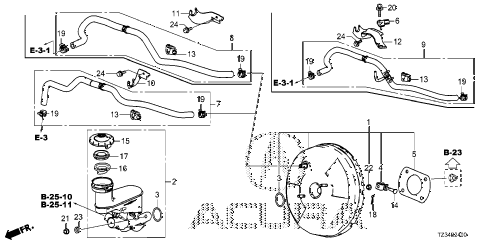 2018 TLX 24BASEL4 4 DOOR DCT BRAKE MASTER CYLINDER - MASTER POWER (KA/KC) diagram 2018 TLX 24BASEL4 4 DOOR DCT BRAKE MASTER CYLINDER - MASTER POWER (KA/KC) diagram