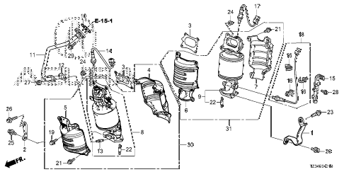 2019 TLX TECH+AA-SPEC,AWD,19,R 4 DOOR 9AT CONVERTER (2) diagram 2019 TLX TECH+AA-SPEC,AWD,19,R 4 DOOR 9AT CONVERTER (2) diagram