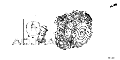 2020 MDX TECHSH-AWD,6P,ENT 5 DOOR 9AT AT CONTROL UNIT (TRANSMISSION) (9AT) diagram 2020 MDX TECHSH-AWD,6P,ENT 5 DOOR 9AT AT CONTROL UNIT (TRANSMISSION) (9AT) diagram