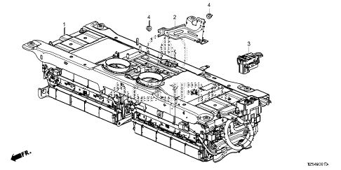 2020 MDX TECHHYBRID,AWD,7P 5 DOOR DCT BATTERY PACK diagram 2020 MDX TECHHYBRID,AWD,7P 5 DOOR DCT BATTERY PACK diagram